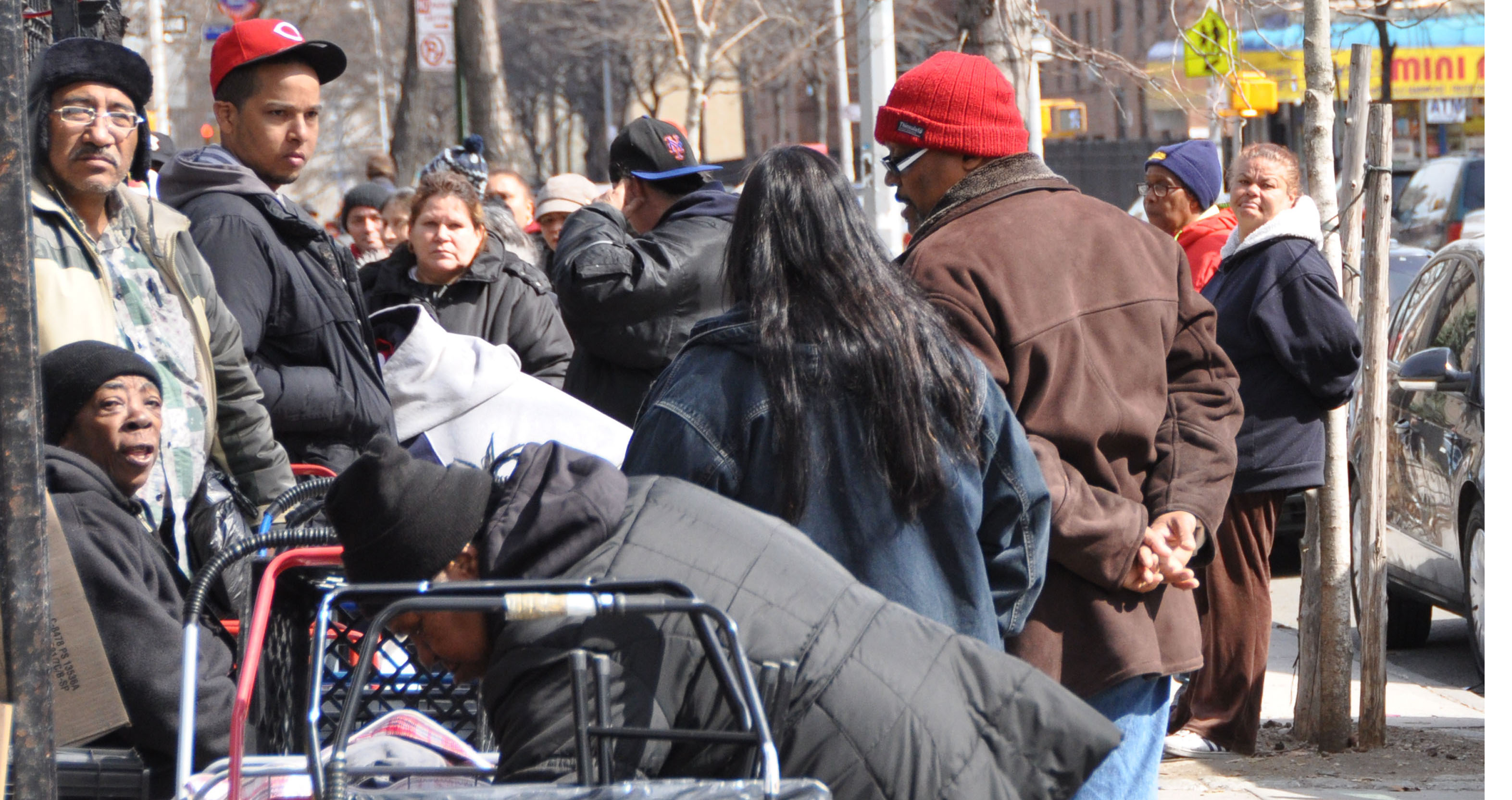 Hungry People Flock To The Food Pantry At St Benedict The Moor