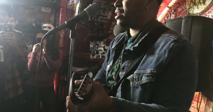 Bronx Native hosts year’s first open mic night