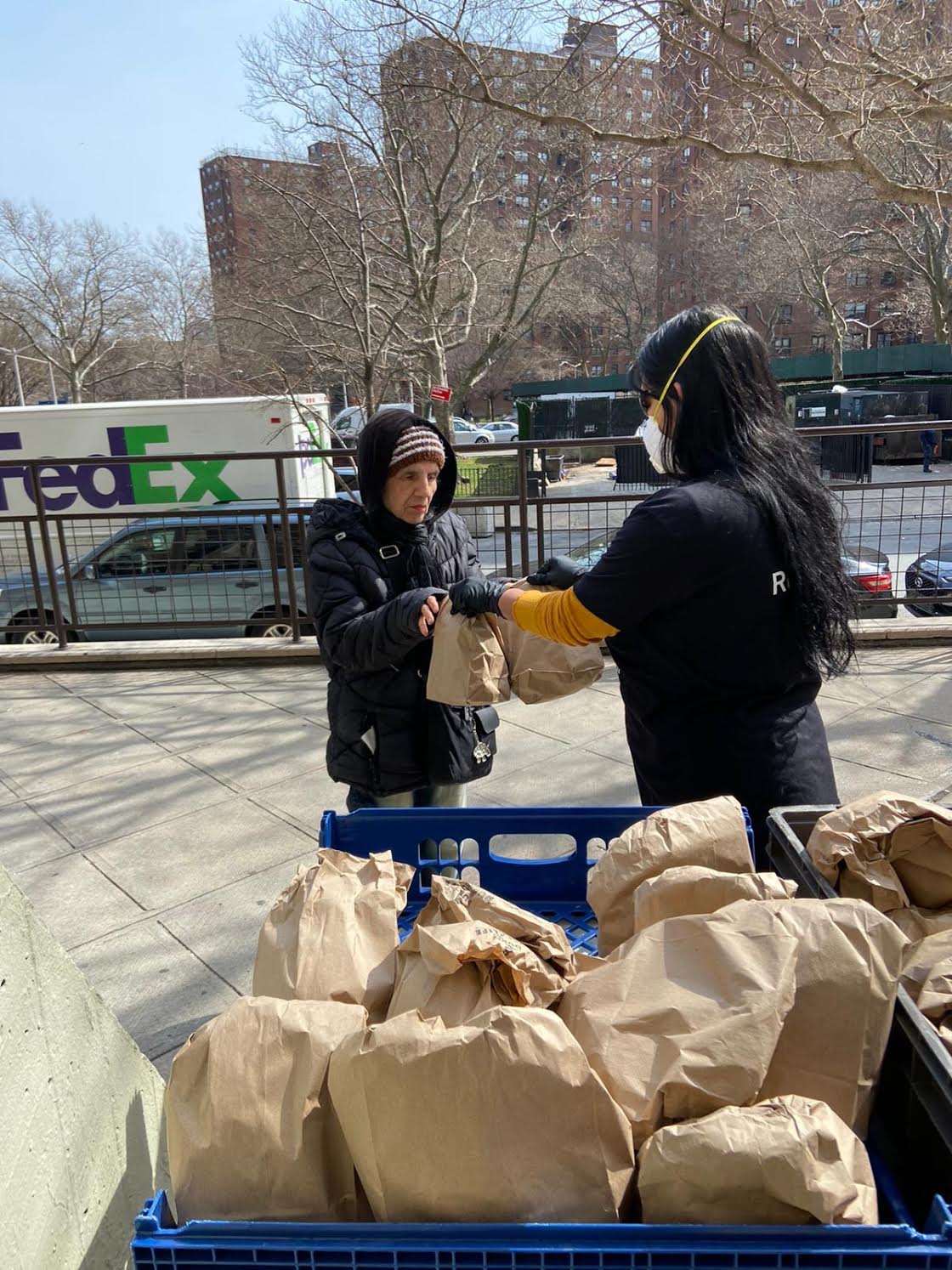 Food Distribution Bronx COVID-19