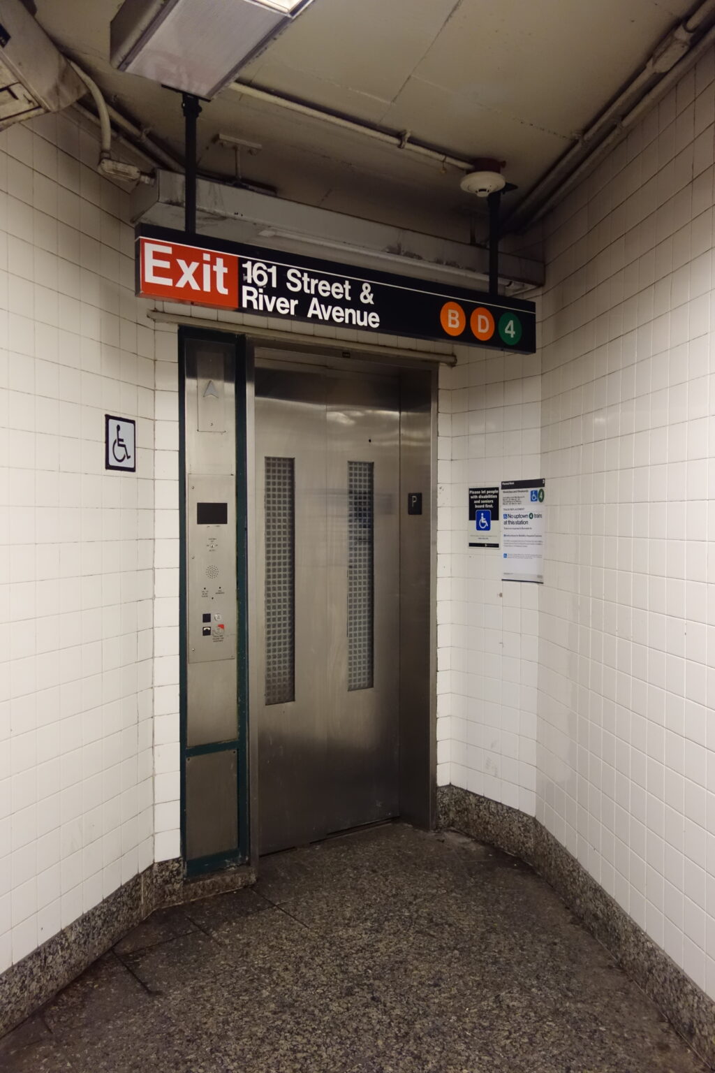 Out-of-service elevators are just one of many reasons why disabled people have asked for the kind of work-from-home accommodations many people have now. Source: Tdorante10, CC BY-SA 4.0, https://commons.wikimedia.org/w/index.php?curid=68291195