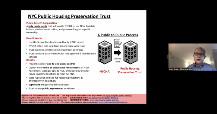 NYCHA’s Blueprint for Change gets no love at public hearing