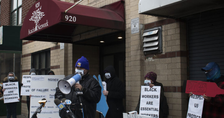 Workers demand more protection from Bronx homeless shelter network