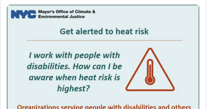 Mayor’s Office launches heat risk alert system for aid organizations