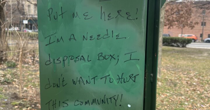 Activism pays off, as needle boxes are removed from St. Mary’s Park