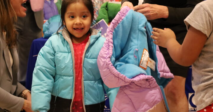 Coat drive at P.S. 179 warms bodies and hearts