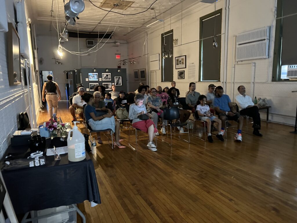 Audience at the Bronx Documentary Center Annex